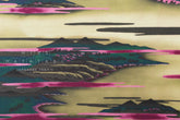 Japanese Fabric Ukiyo-e Landscape - C - 50cm